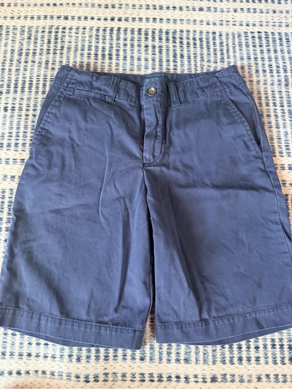 Polo by Ralph Lauren Navy Blue Kids Chino Shorts